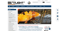 Desktop Screenshot of bivylight.de