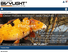 Tablet Screenshot of bivylight.de